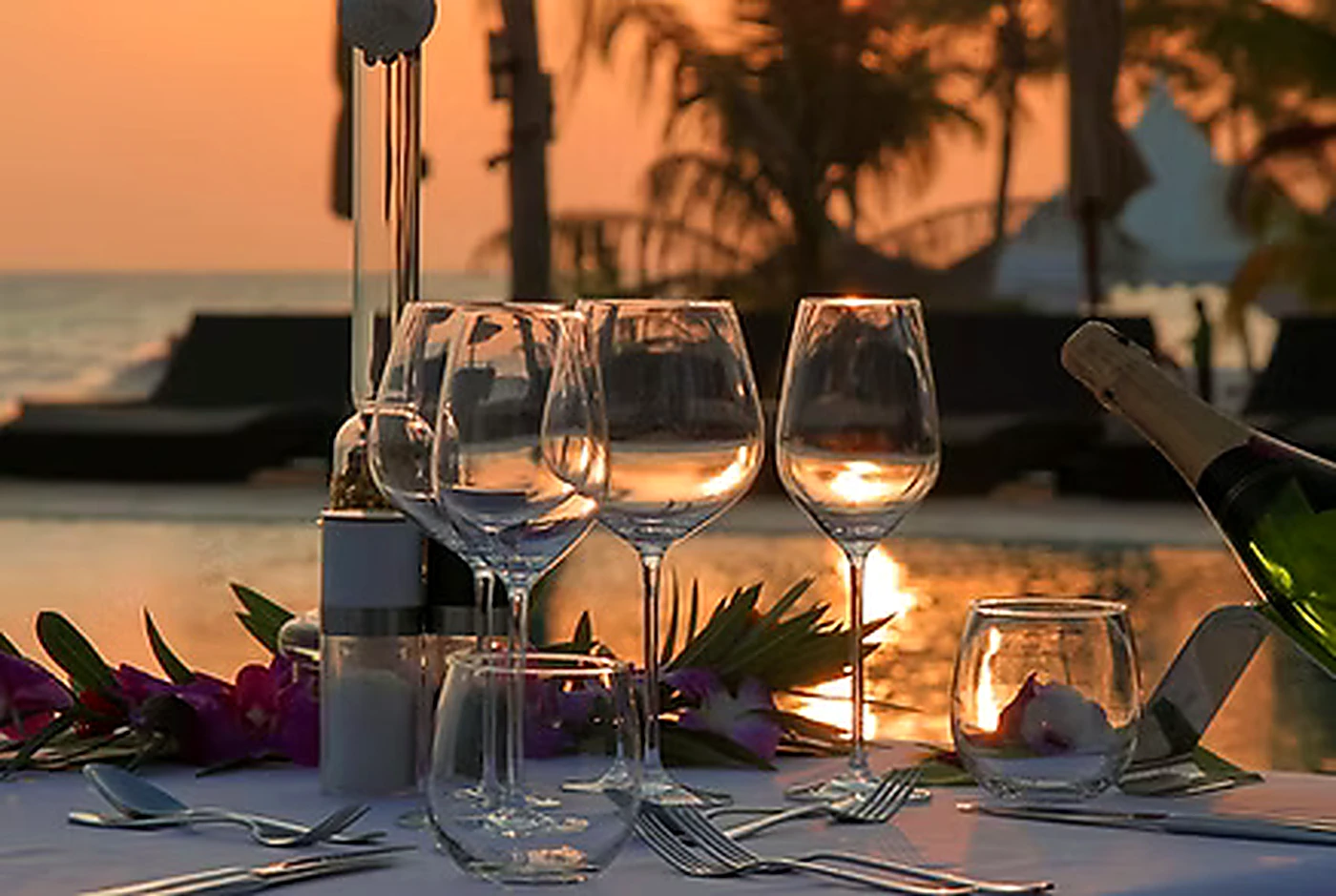 Romantisches Dinner – Ausflugsmotiv für Hurghada und Ägypten