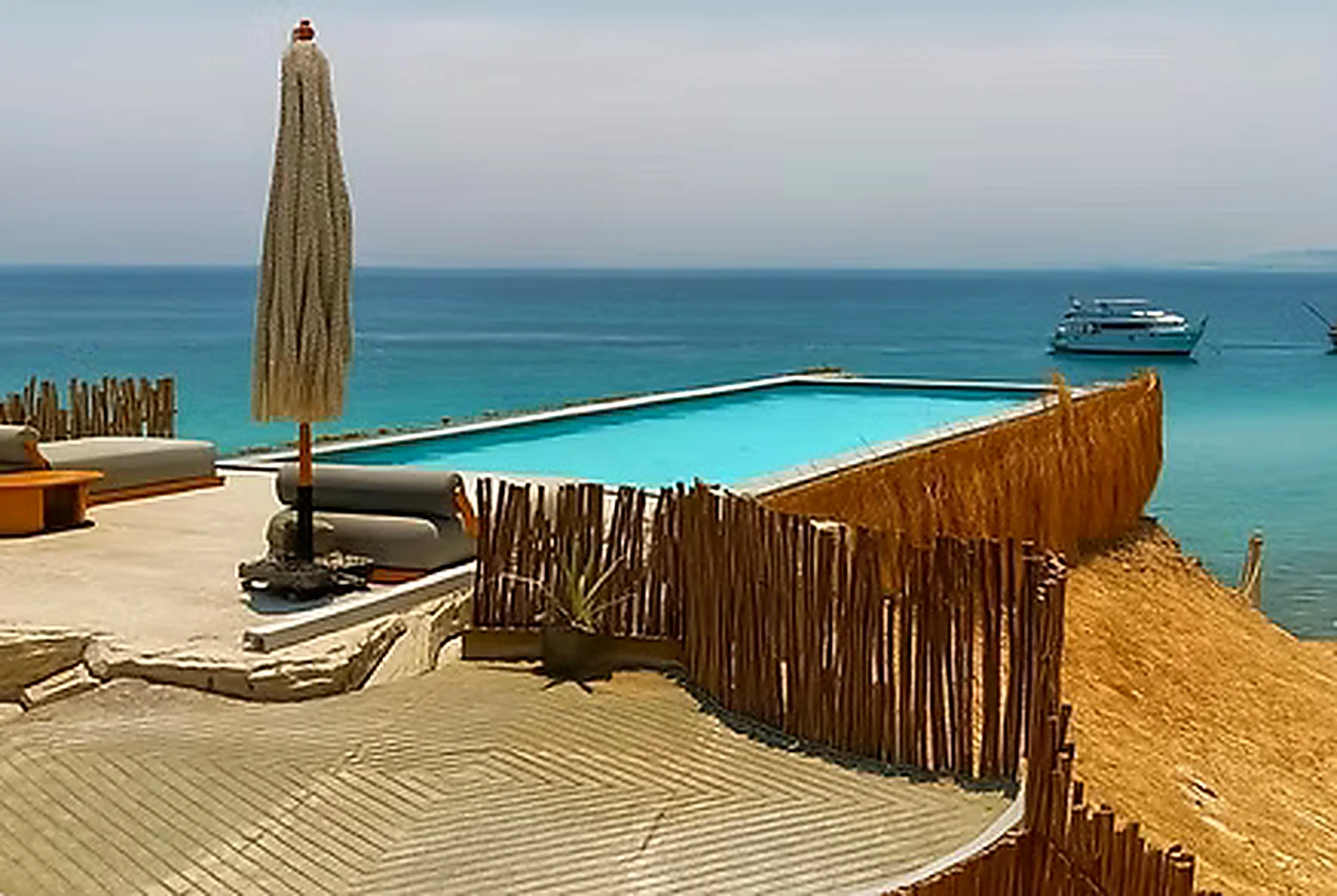 Strand & Pool – Ausflugsmotiv für Hurghada und Ägypten